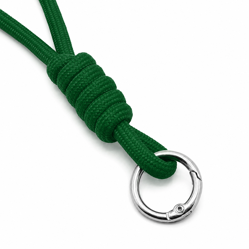 Шнурок на карабине Knotty, Зелёный-1