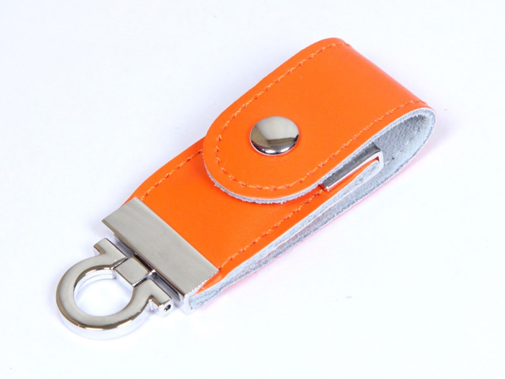USB-флешка на 16 Гб в виде брелка, оранжевый-1