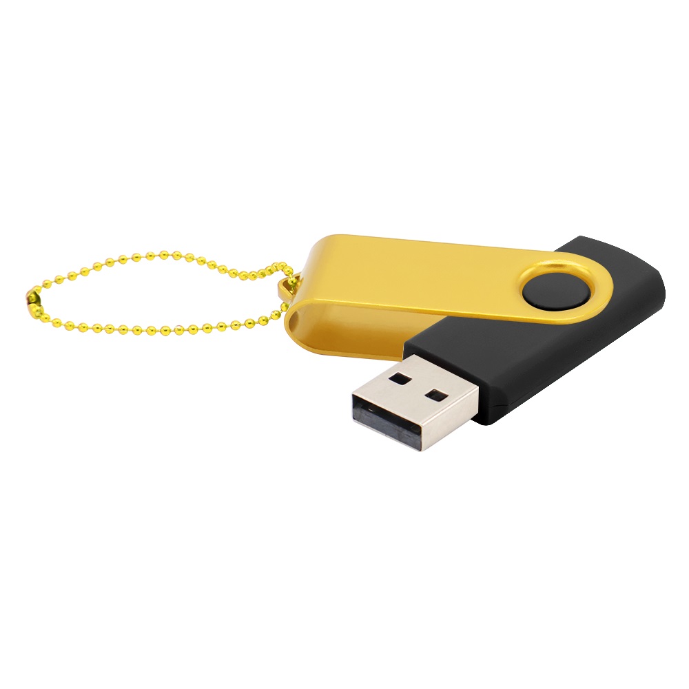 Флешка Designer To Go 2.0 USB 16Gb, Черный/жёлтый-0