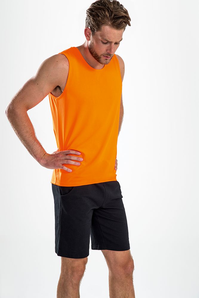 Майка мужская Sporty TT Men, ярко-бирюзовая-5