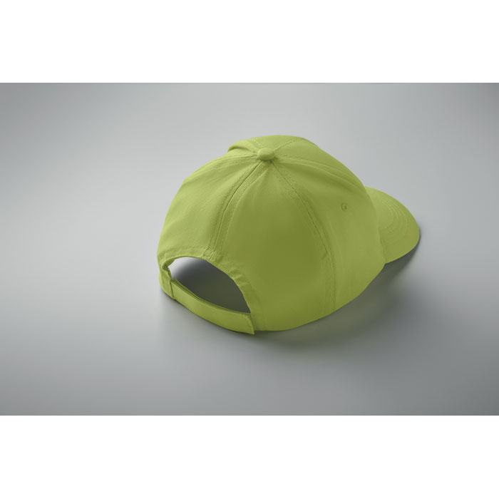 5 panel baseball cap, лайм-2