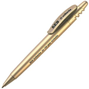 X-8 SAT, ручка шариковая, золотистый, пластик, золотистый-0