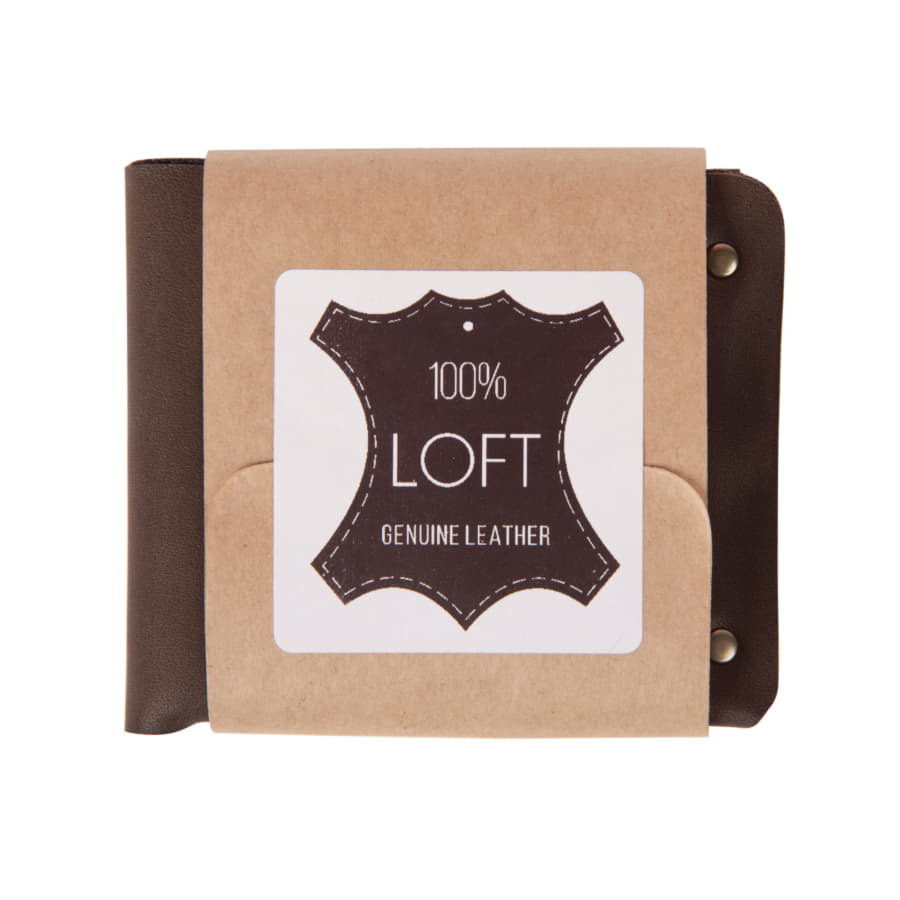 Набор подарочный LOFT: портмоне и чехол для наушников, коричневый, коричневый-3