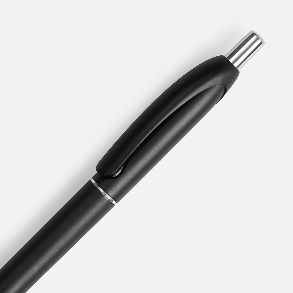 Ручка шариковая Bright Spark, черный металлик-3