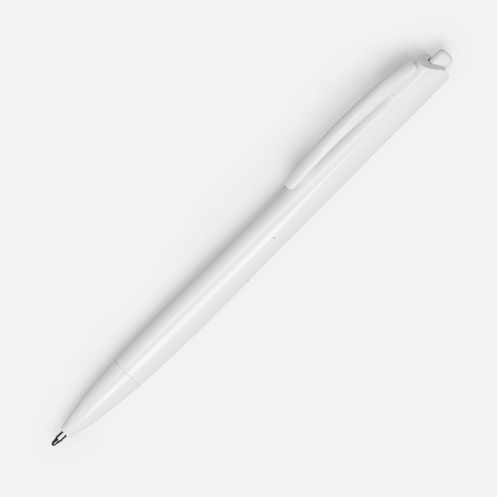 Ручка шариковая Tick, белая-0
