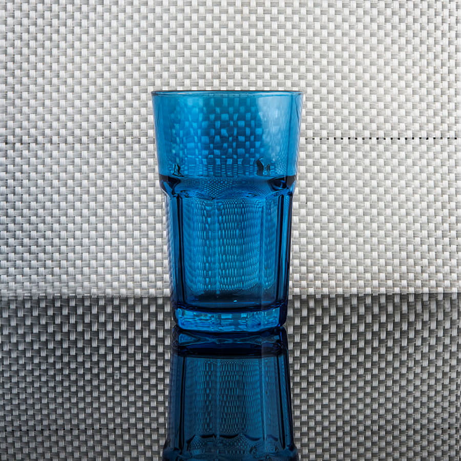 Стакан GLASS, синий-1