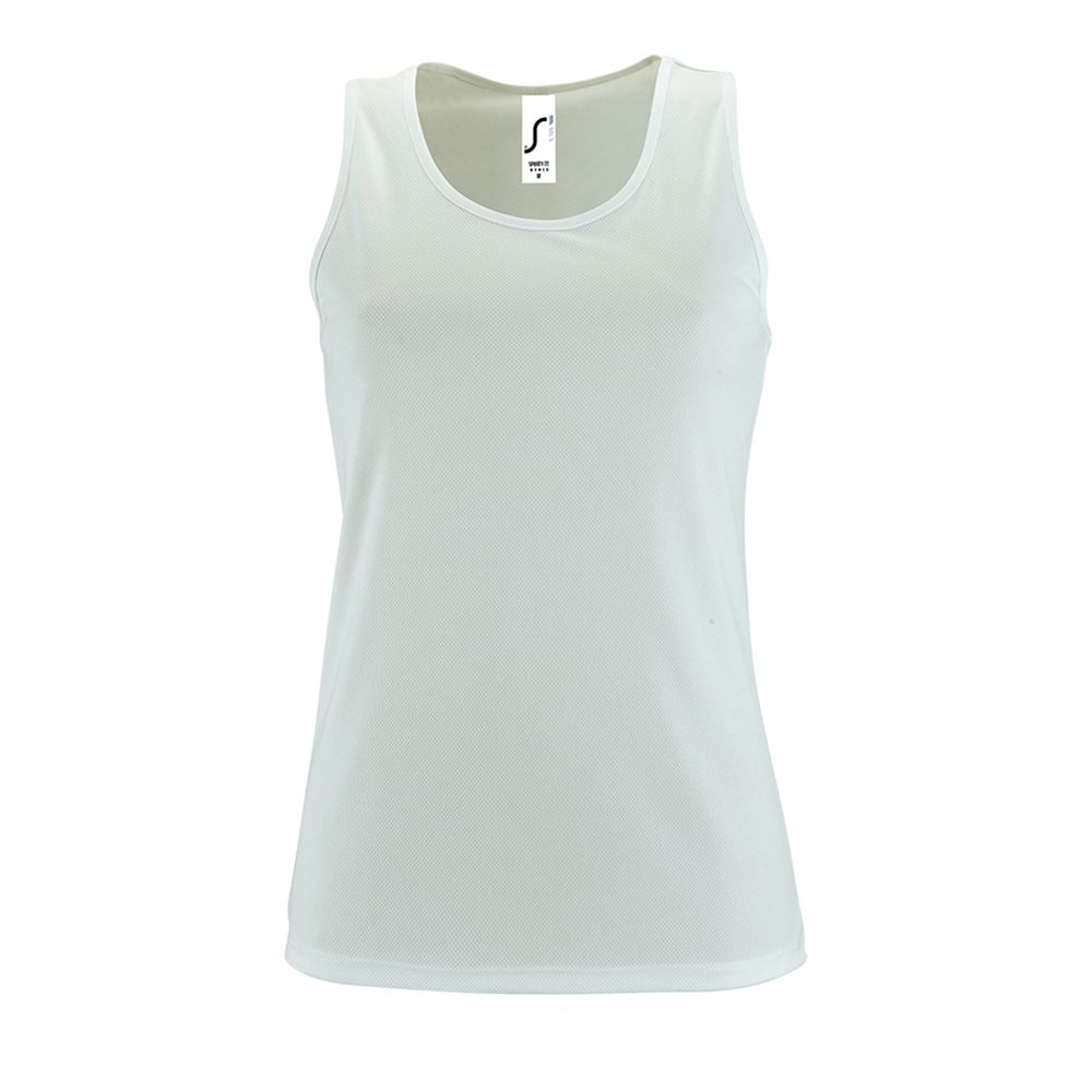 Майка женская Sporty TT Women, белая-1