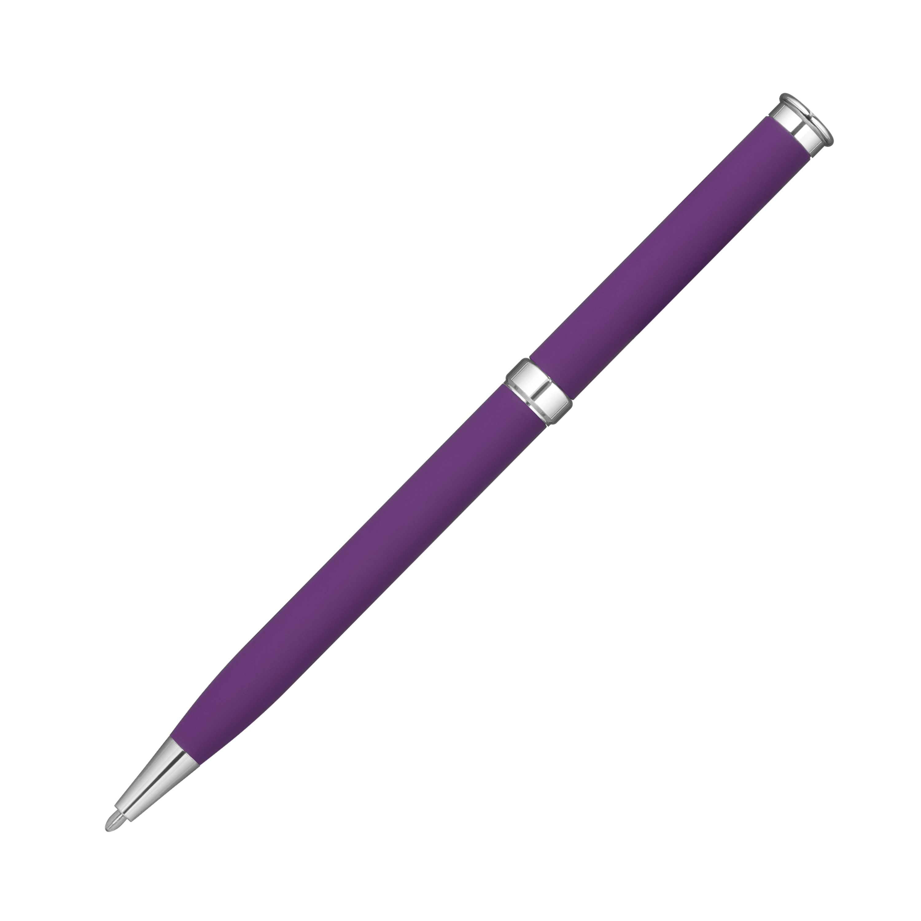 Шариковая ручка Бенуа (Benua), фиолетовая-2