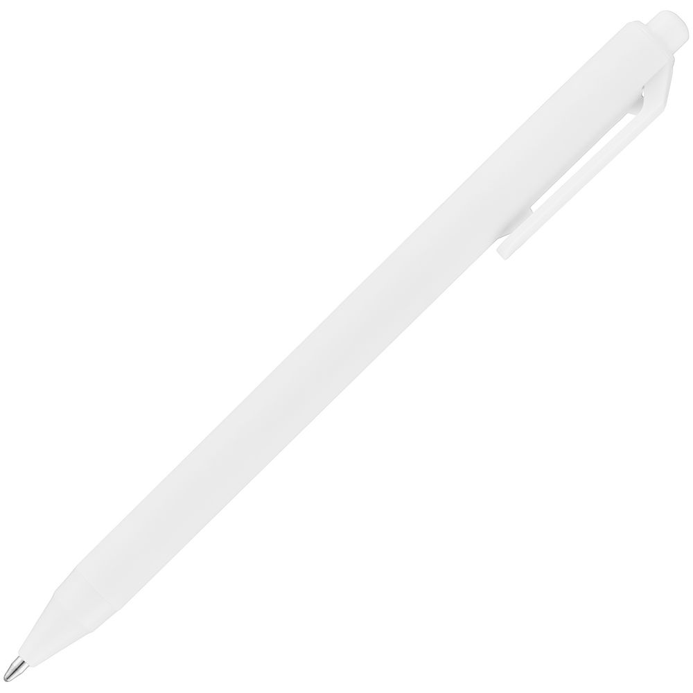 Ручка шариковая Cursive Soft Touch, белая-1