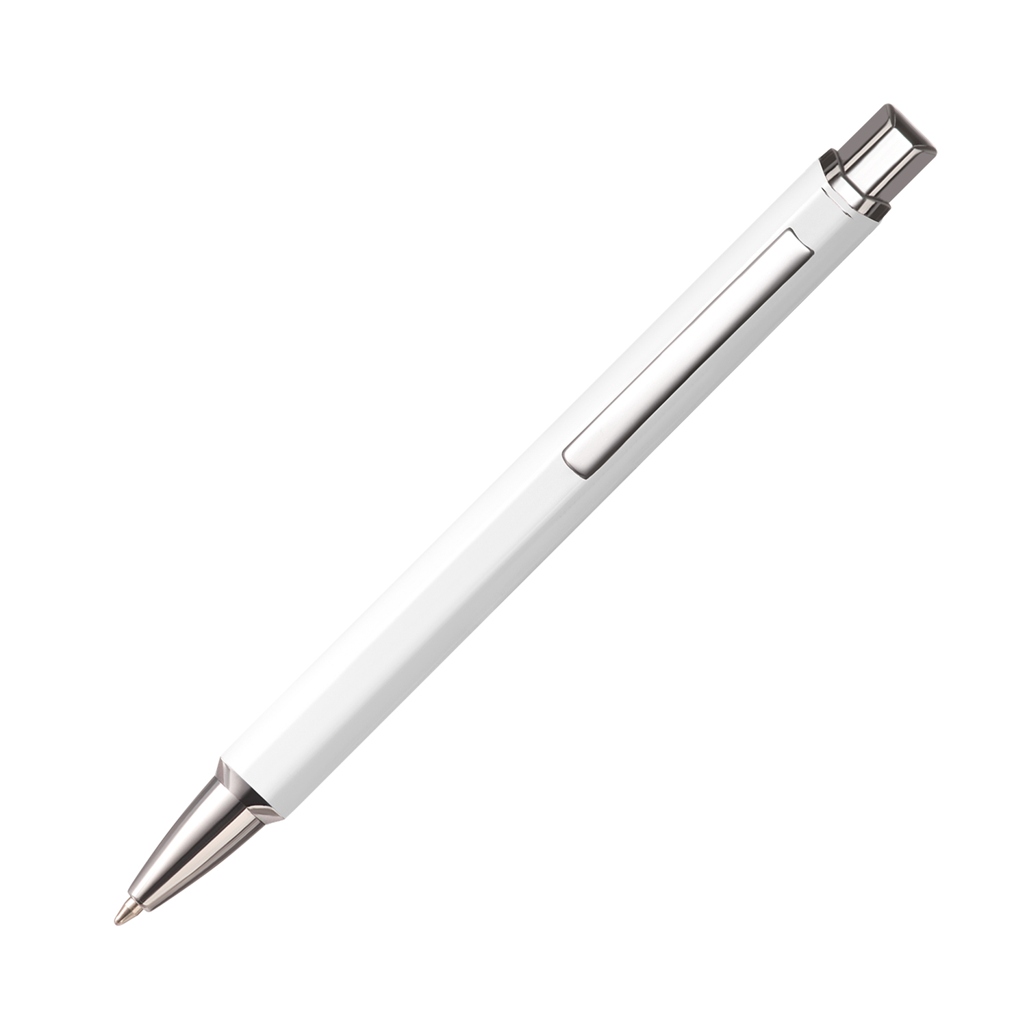 Шариковая ручка Пента (Penta), белая-1