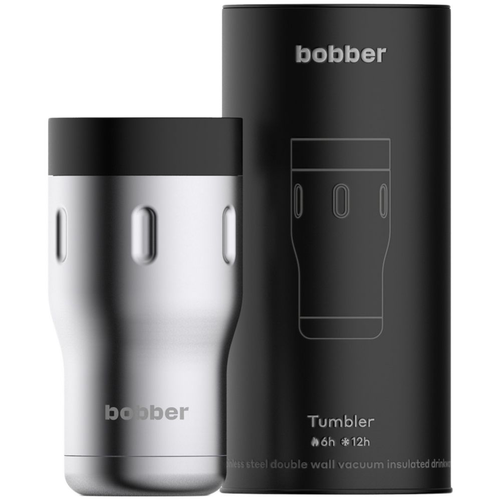 Термостакан Tumbler 350, вакуумный, стальной матовый-2