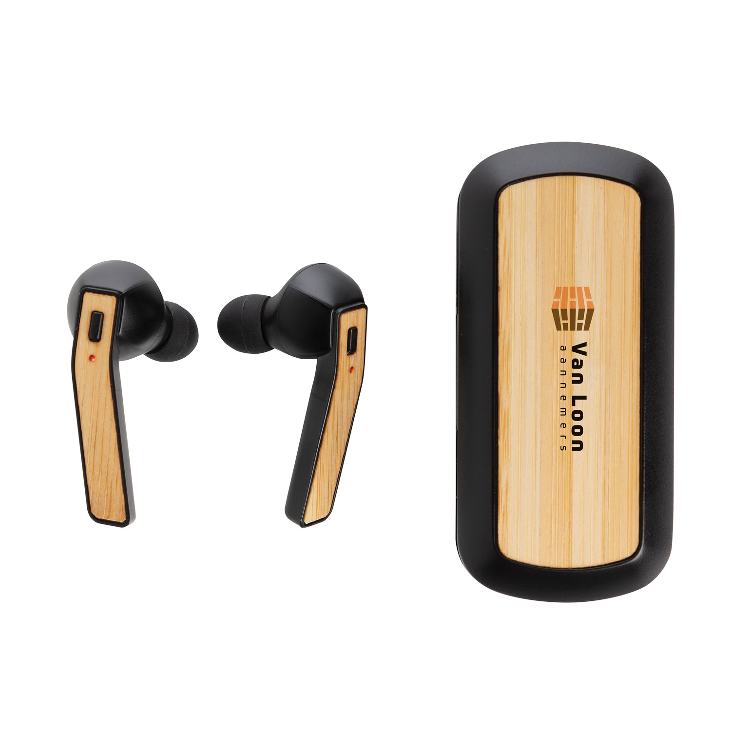 Наушники Bamboo Free Flow TWS с чехлом для зарядки-3