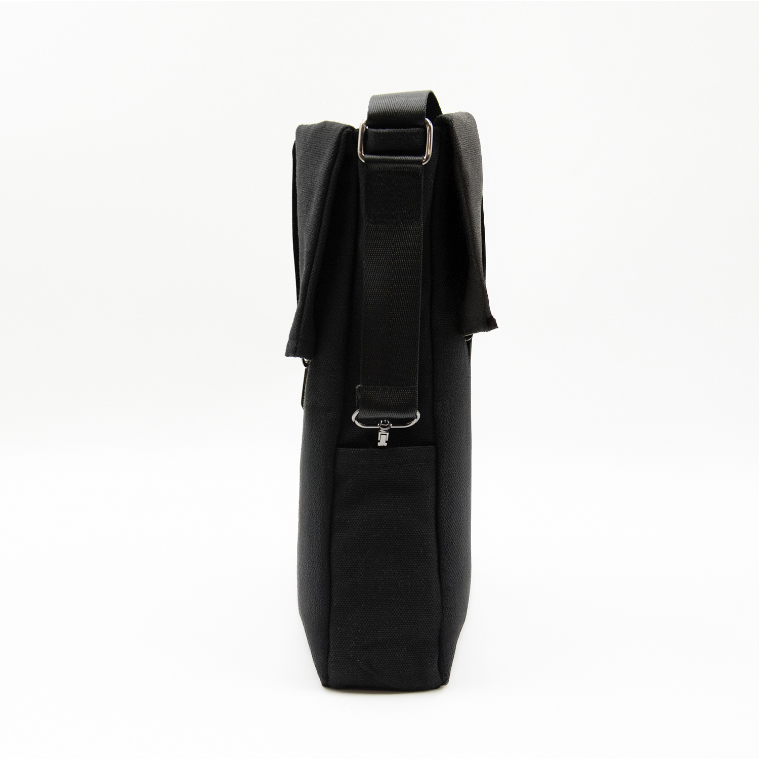 Шоппер Superbag Companion, с тремя отделениями, боковым креплением (карабин) и карманом (черный)-4