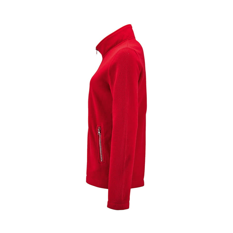 Толстовка женская флисовая NORMAN WOMEN 220, красный-3