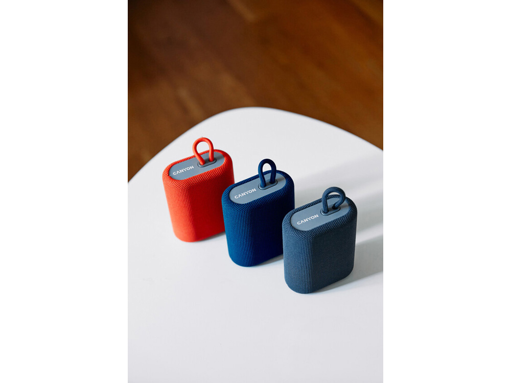Портативная беспроводная колонка Canyon BSP-4, 5W, 1200mAh, синяя-4