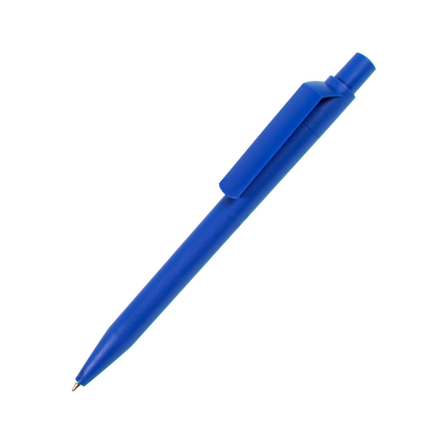 Ручка шариковая DOT, матовое покрытие, синий-0