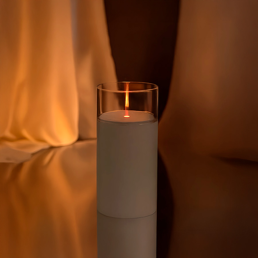 Увлажнитель-ароматизатор CANDLE ультразвуковой, белый, белый-2