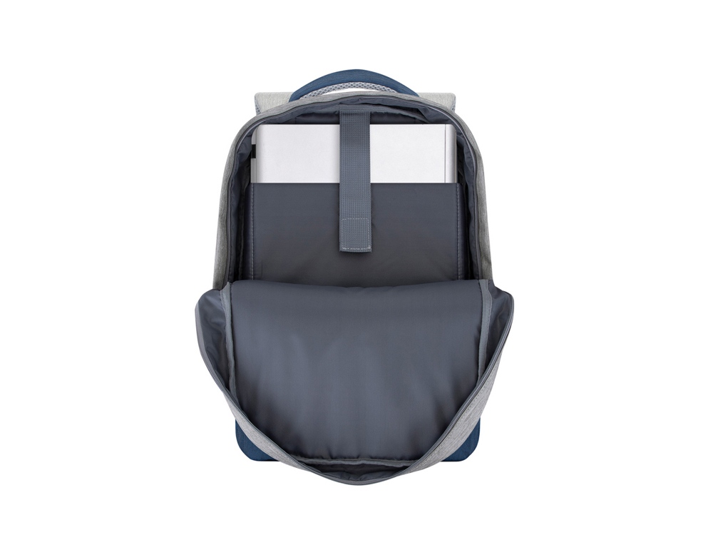 RIVACASE 7562 grey/dark blue рюкзак для ноутбука 15.6'', серый/темно-синий-11