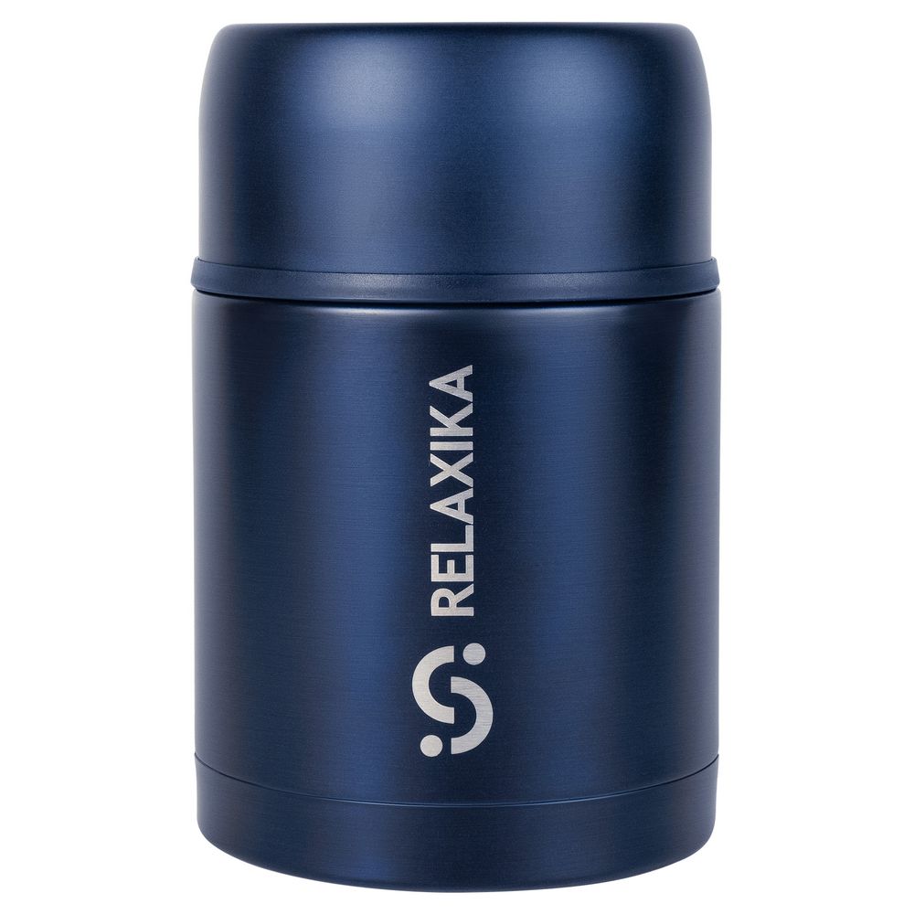 Термос для еды Relaxika 700, темно-синий-0