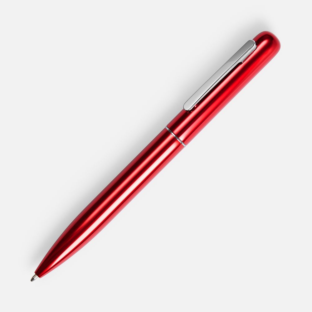 Ручка шариковая Scribo, красная-0