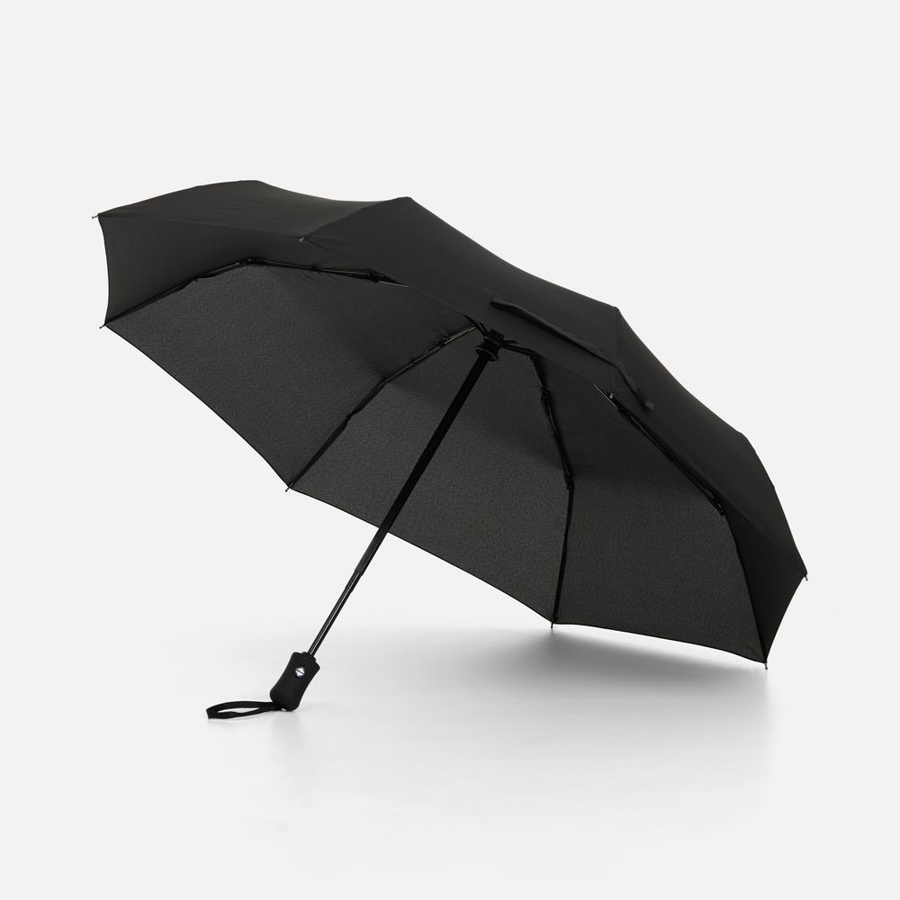 Зонт складной Monsoon, черный-1