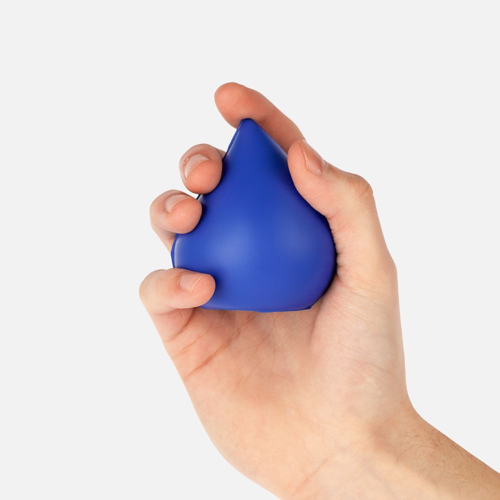 Антистресс «Капля», синий-2