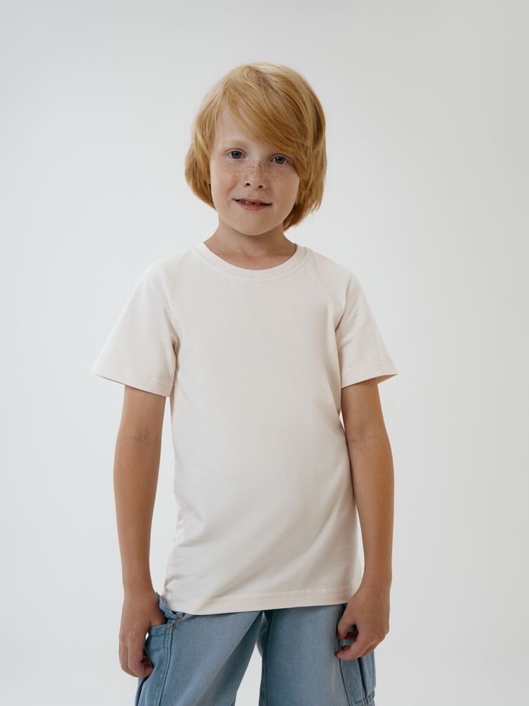 Футболка детская T-Bolka Kids, молочно-белая-5
