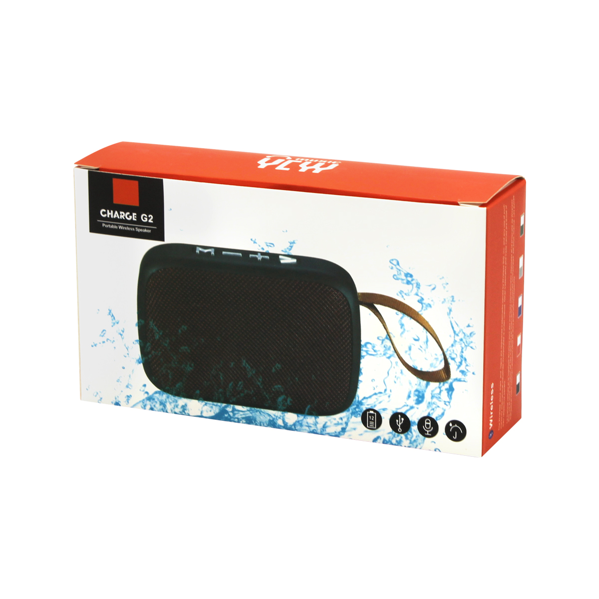 Беспроводная Bluetooth колонка Charge G2(BLTS01), Красный-2