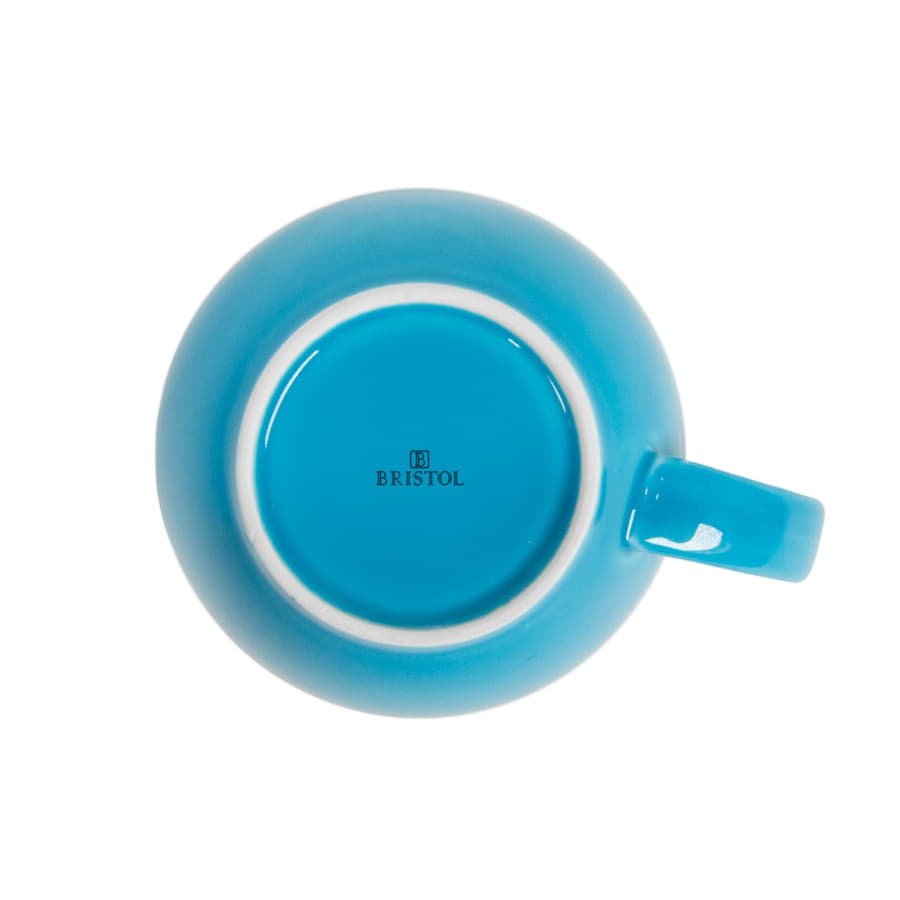 Набор подарочный COFFEE-MEET: бизнес-блокнот, ручка, чайная/кофейная пара, коробка, стружка, голубой, голубой лазурный-4
