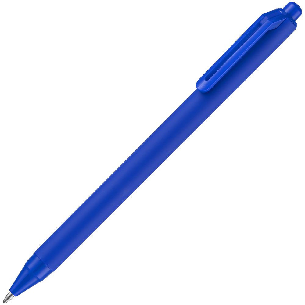 Ручка шариковая Cursive Soft Touch, синяя-1