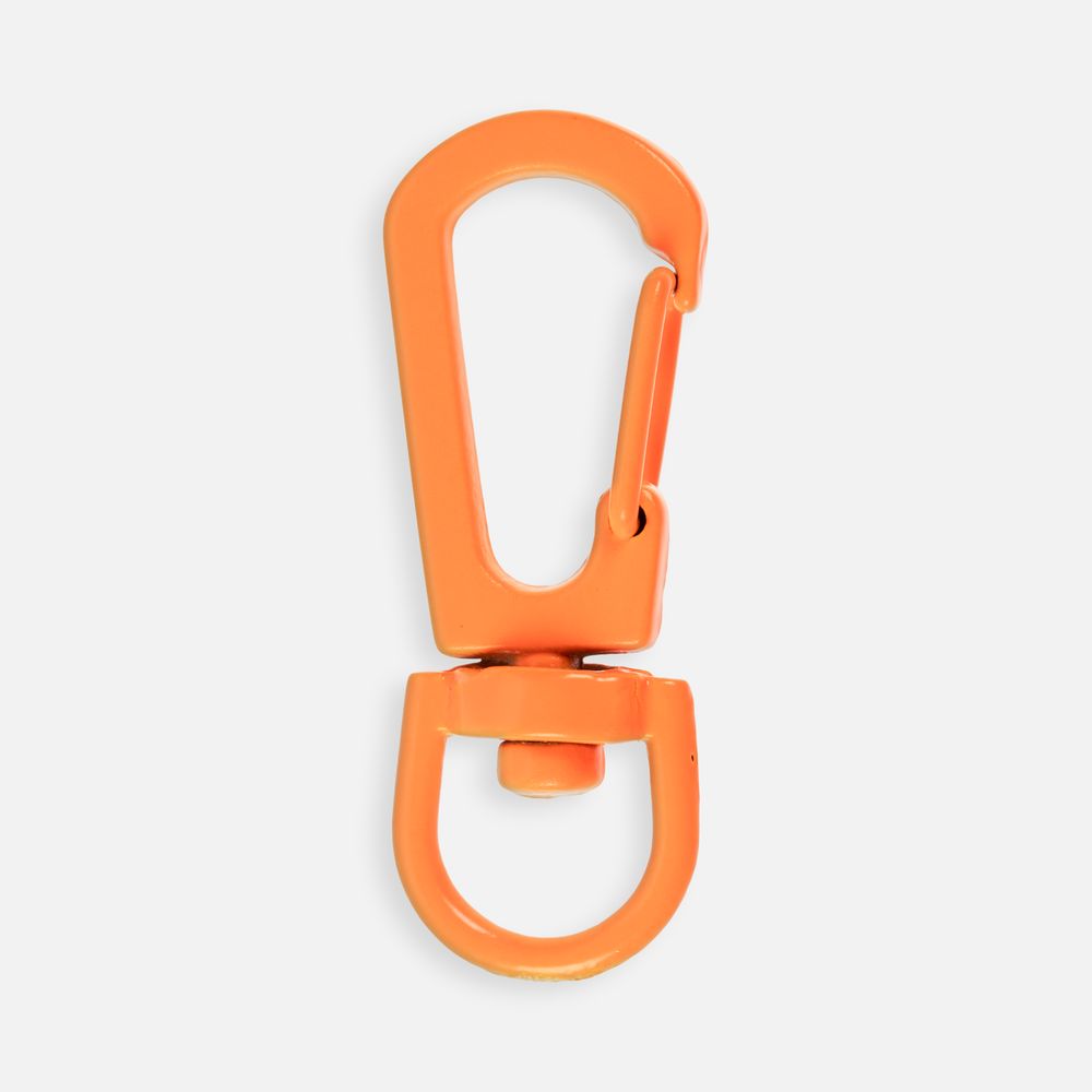 Застежка-карабин Snap Hook, S, оранжевый неон-0