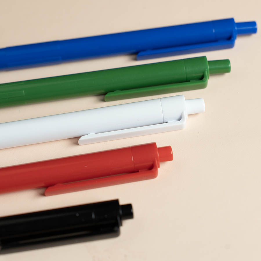Ручка шариковая  SOFT CLICK, красный-2