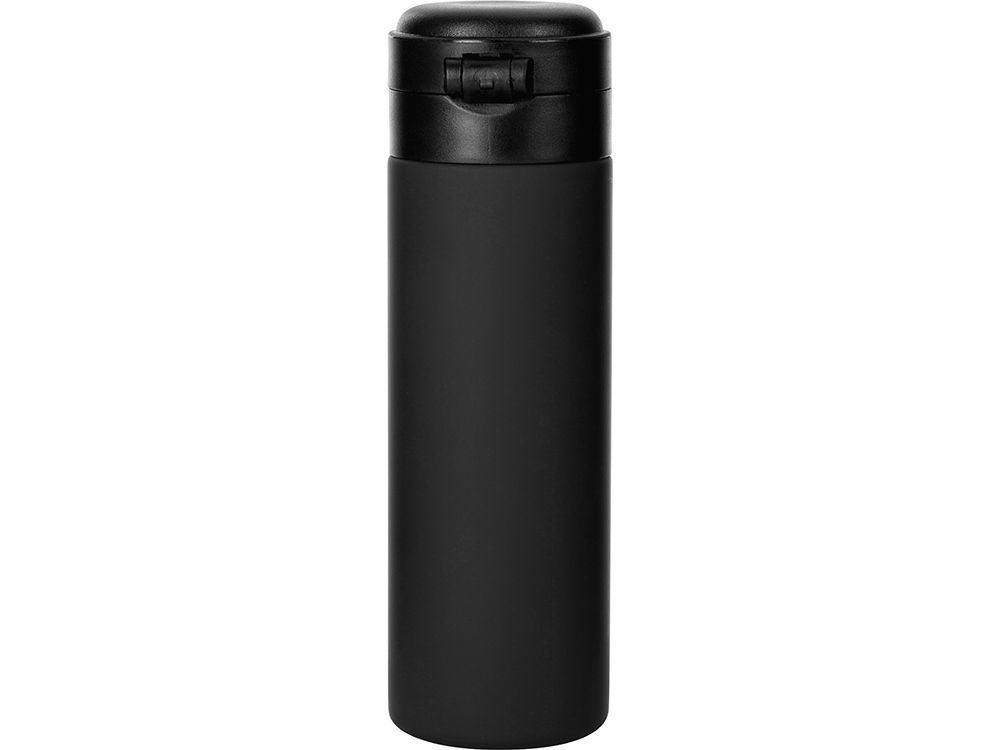 Вакуумная термокружка Waterline c кнопкой Guard, 400 мл, черный-3