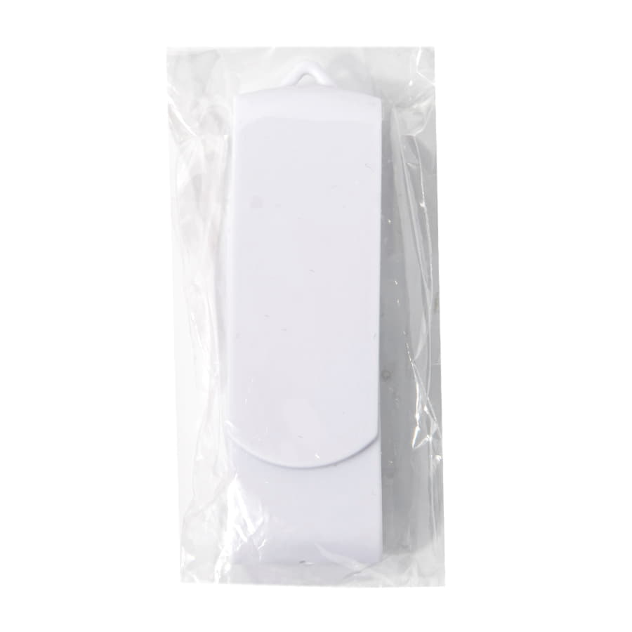 USB flash-карта SWING (8Гб), белый, 6,0х1,8х1,1 см, пластик, белый-2
