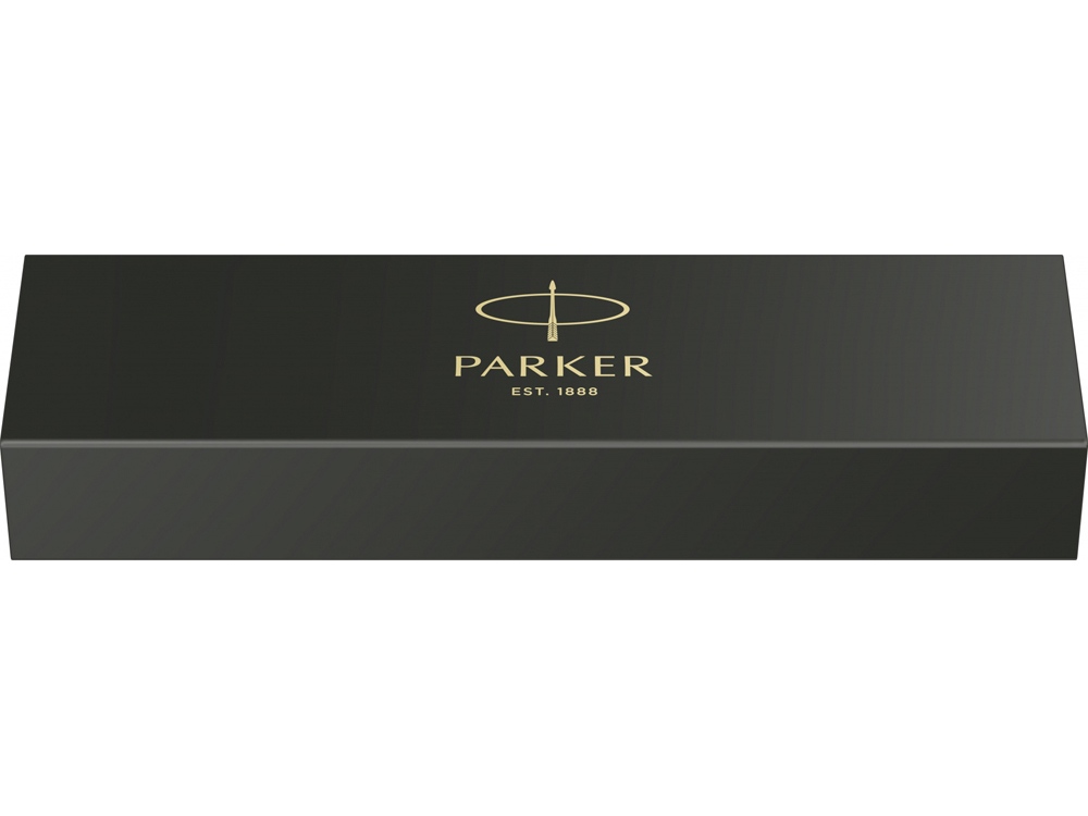 Перьевая ручка Parker IM Monochrome Black, перо:F, цвет чернил: blue, в подарочной упаковке.-5