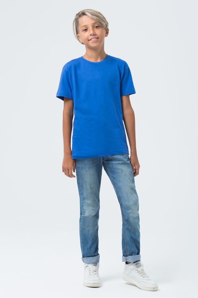 Футболка детская Regent Fit Kids, ярко-синяя (royal)-2