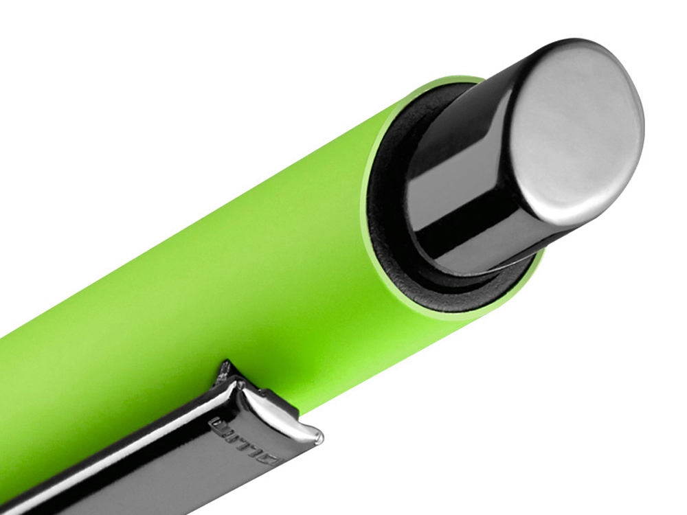 Металлическая шариковая ручка soft touch Ellipse gum, светло-зеленый-2