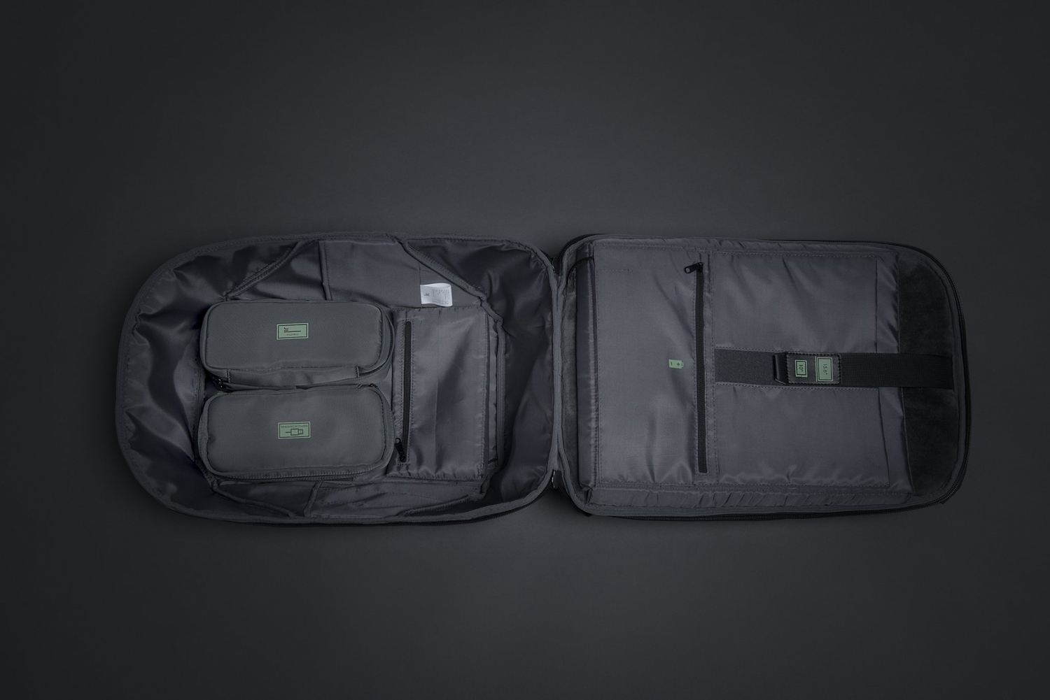 Рюкзак KORIN ClickPack Pro 46х34х16 см, комбинированный черный/серый-5