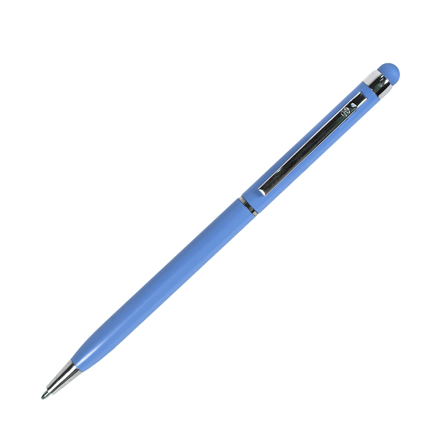 Ручка шариковая со стилусом TOUCHWRITER, голубой-0