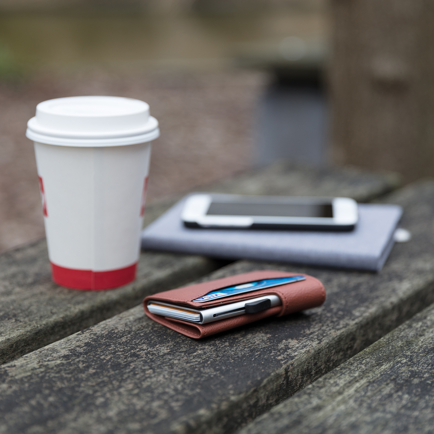 Кошелек с держателем для карт C-Secure RFID-4