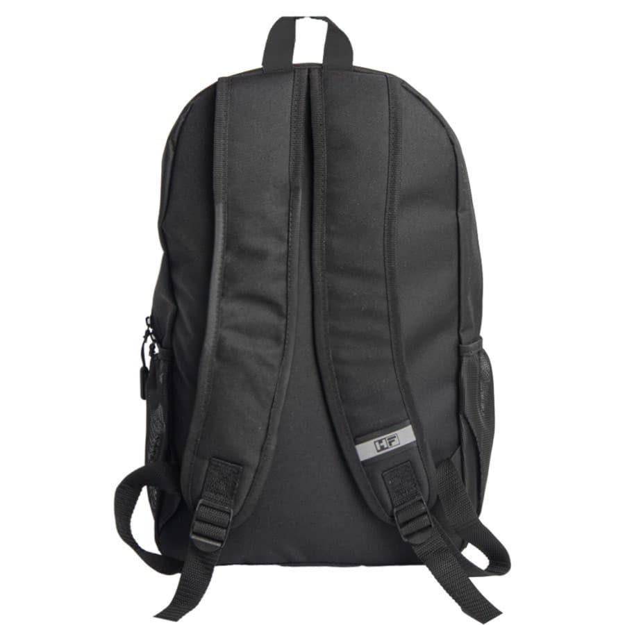 Рюкзак PLUS, чёрный/красный, 44 x 26 x 12 см, 100% полиэстер 600D, красный, черный-3
