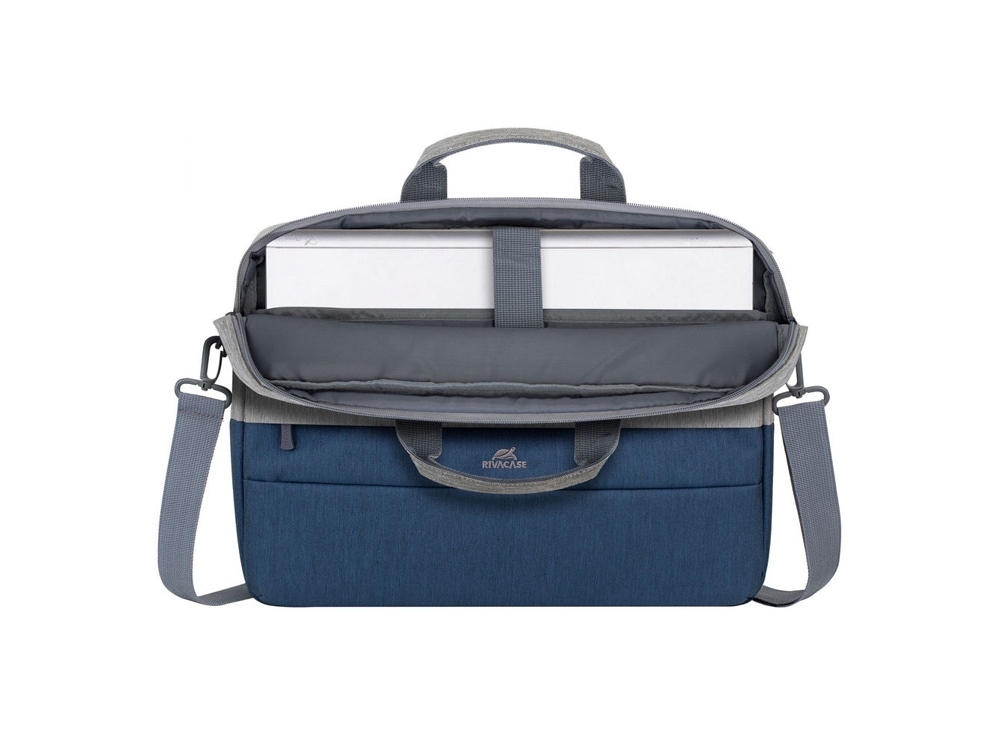 RIVACASE 7532 grey/dark blue сумка для ноутбука 15.6''-8