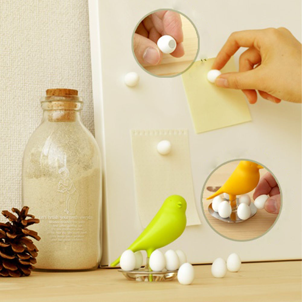 Набор магнитов Egg Sparrow, Черно-Белый-1