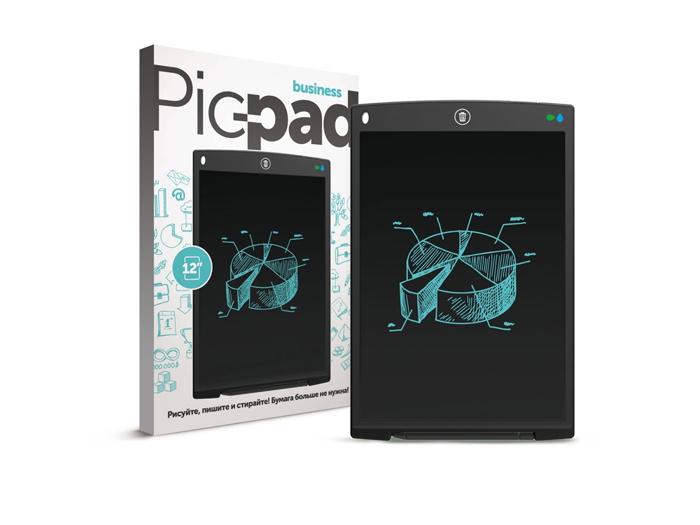 Планшет для рисования Pic-Pad Business Big с ЖК экраном, черный-1