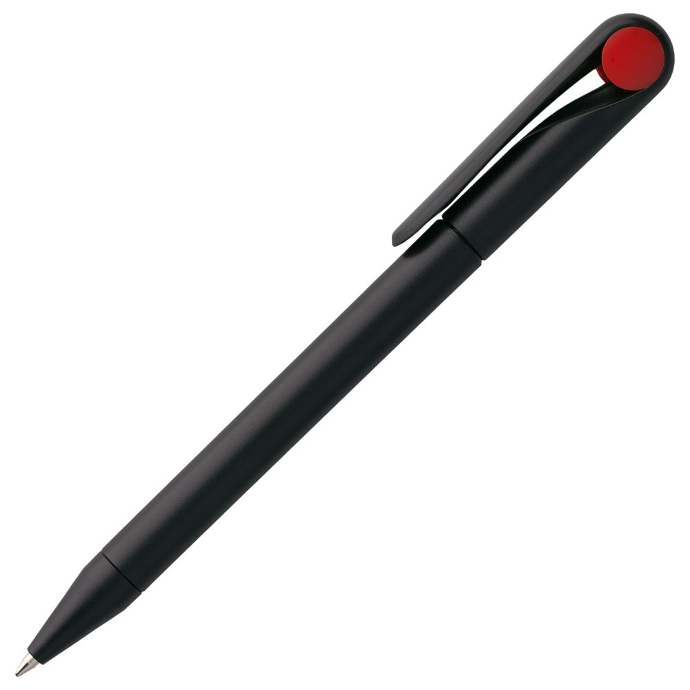 Ручка шариковая Prodir DS1 TMM Dot, черная с красным-2