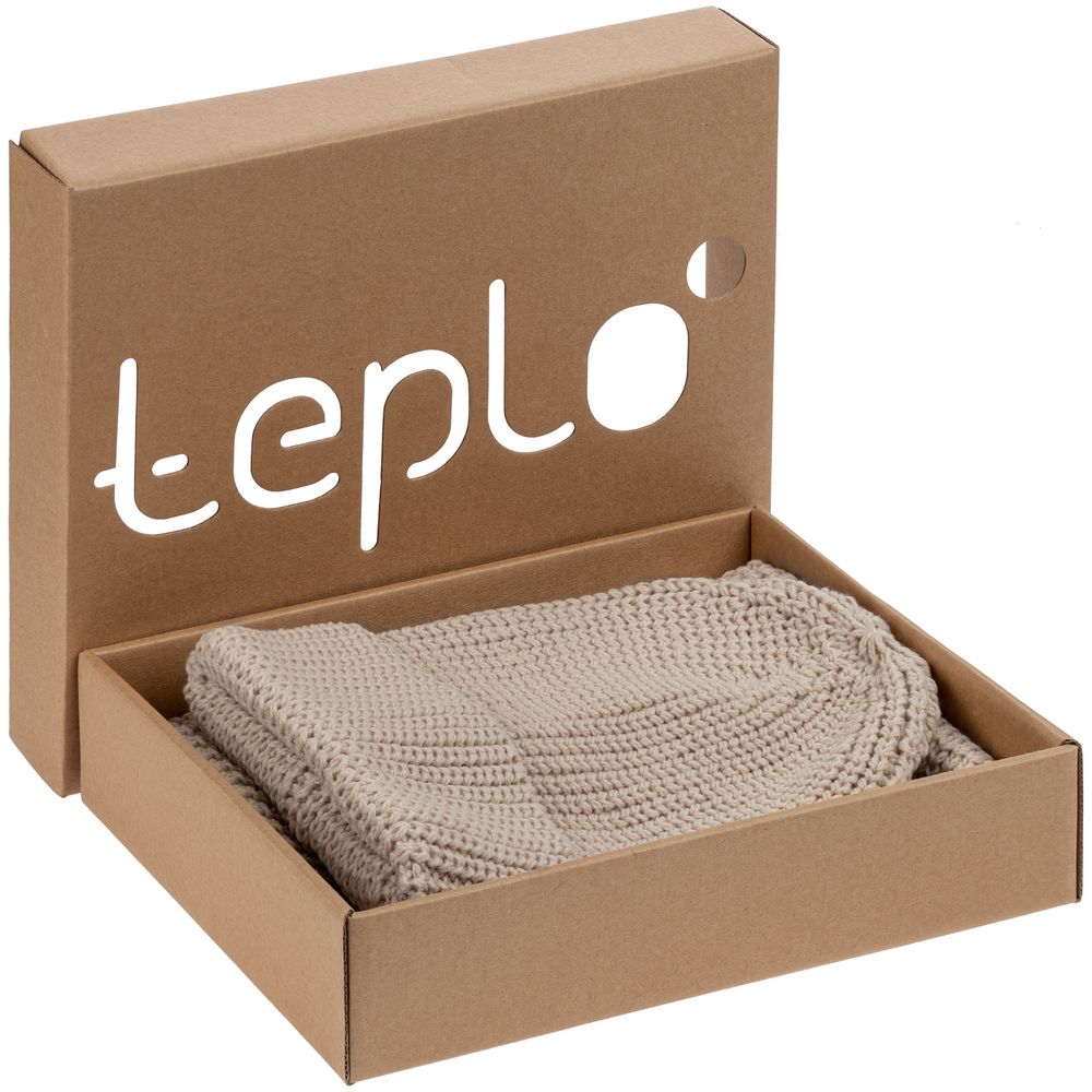 Коробка Teplo, малая, крафт-1