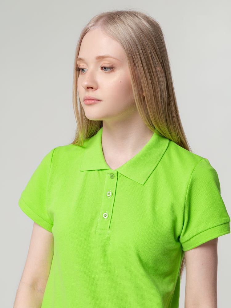 Рубашка поло женская Virma Lady, зеленое яблоко-6