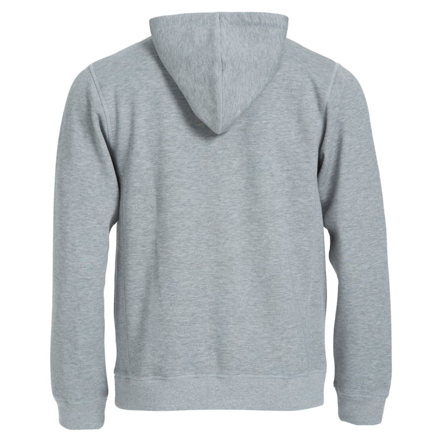 Толстовка мужская CLASSIC HOODY FULL ZIP 300, серый меланж-4