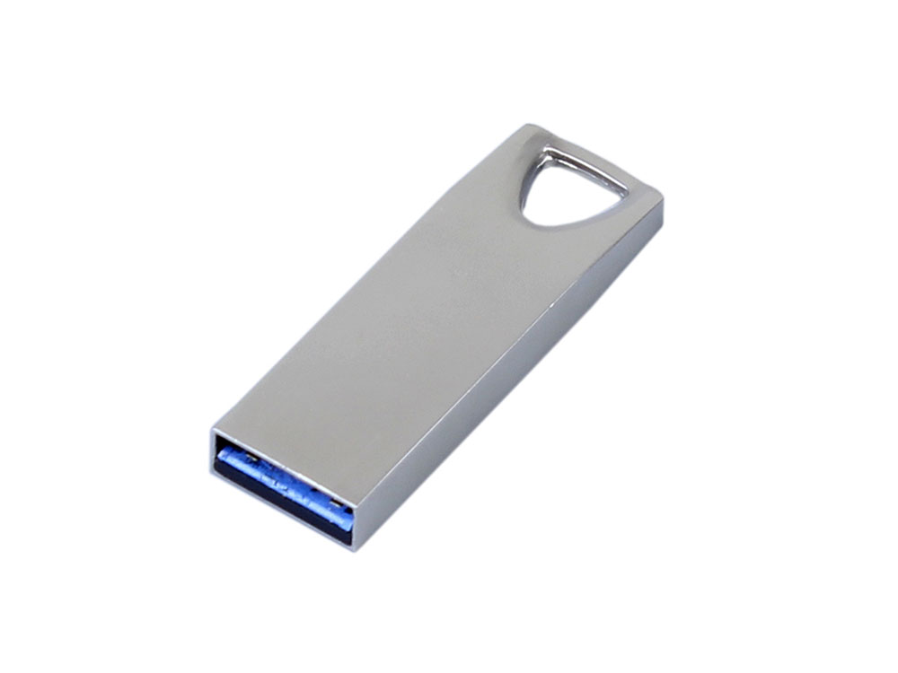 USB 2.0-флешка на 8 Гб с мини чипом, компактный дизайн, стильное отверстие для цепочки-1