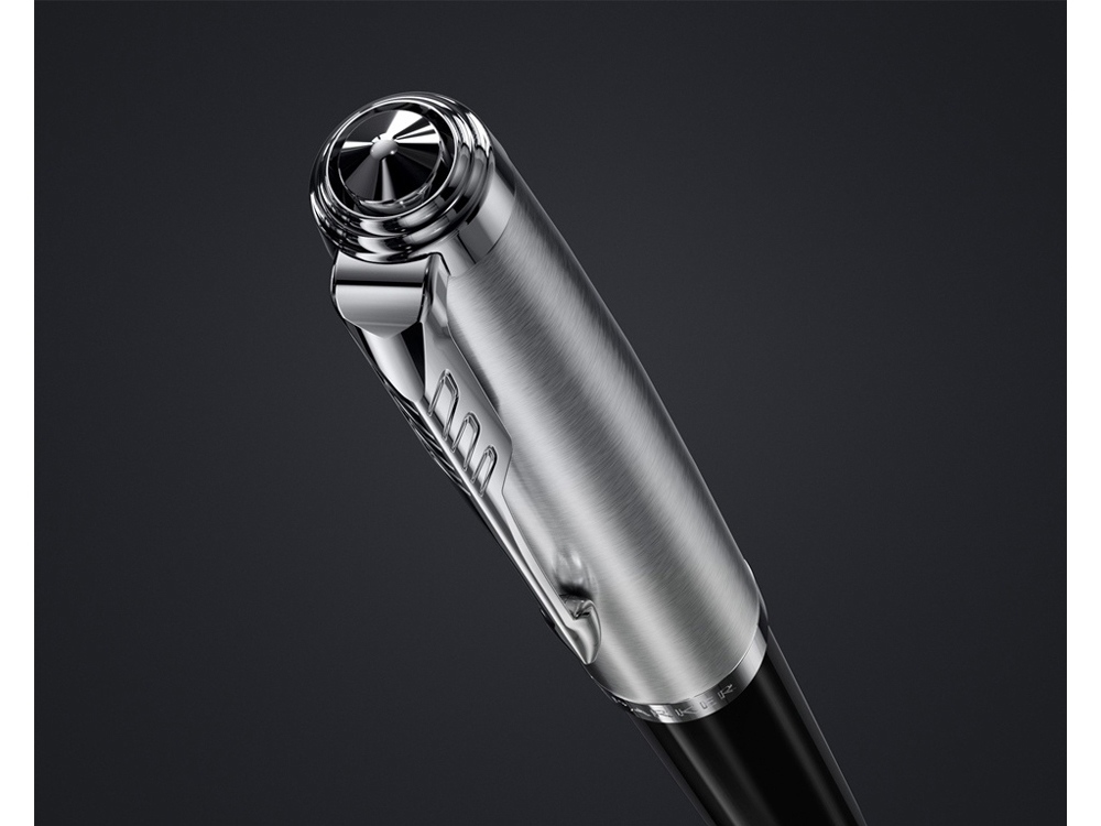Перьевая ручка Parker 51 CORE BLACK CT, перо: F, цвет чернил: black, в подарочной упаковке.-7
